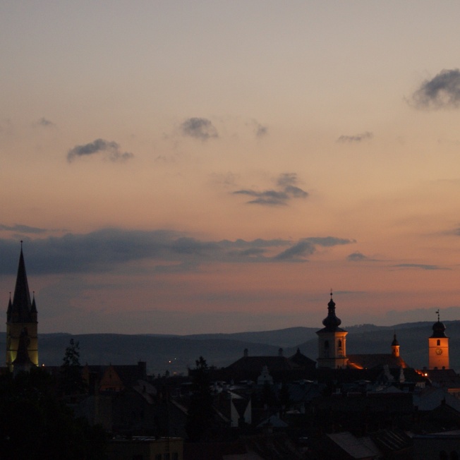 Sibiu at dawn